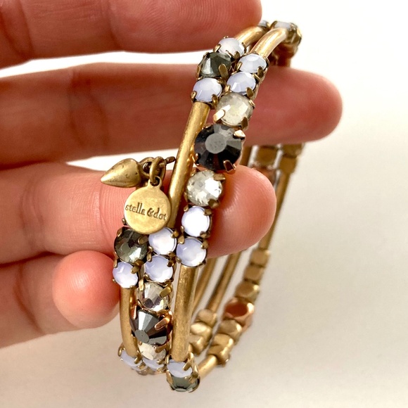 Stella & Dot Isabelle Wrap Bracelet - Gold - Picture 4 of 7